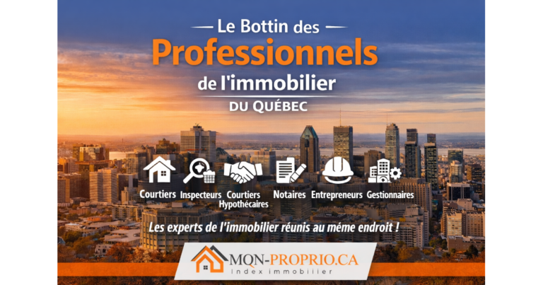 Plateforme de visibilité immobilière au Québec