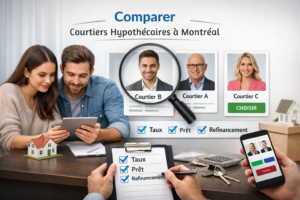 Comparer Courtiers Hypothécaires à Montréal 