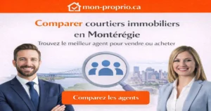 Comparer courtiers immobiliers Montérégie
