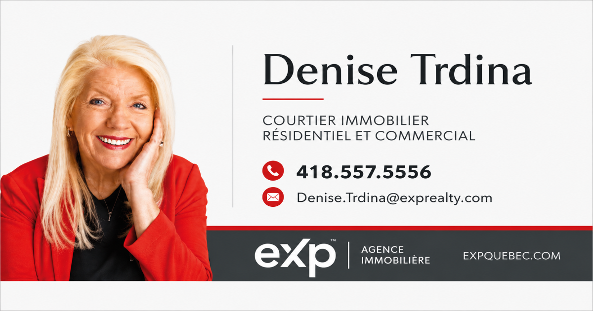 Denise Trdina Courtier immobilier résidentiel et commercial chez exp Realty