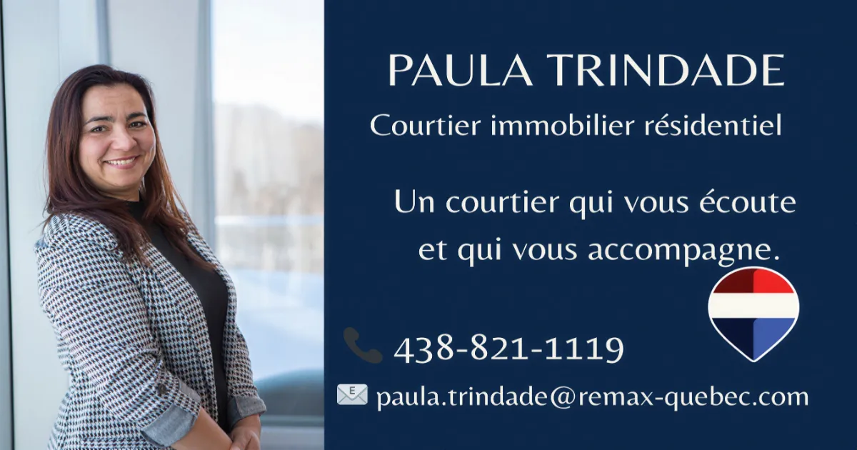 Paula Trindade | courtier immobilier résidentiel à Lachenaie en Lanaudière chez Remax d Ici