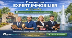 trouver expert immobilier Granby comparateur courtier immobilier Granby sans frais sans formulaire contact direct