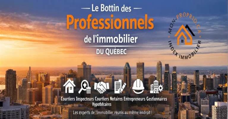 Plateforme de visibilité immobilière au Québec