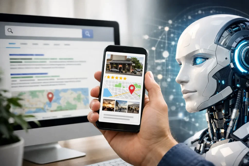 Google organique, Google Business Profile et IA : comment améliorer votre visibilité