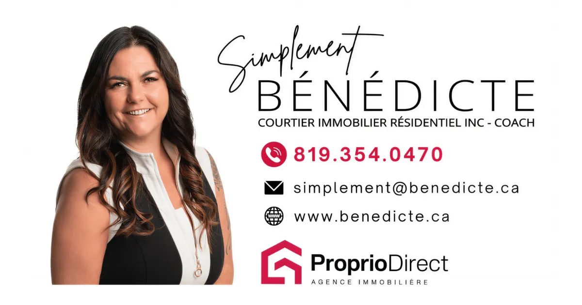 Bénédicte Landry, courtière immobilière résidentiel à Val D or, Bénédicte Landry Inc. Simplement Bénédicte