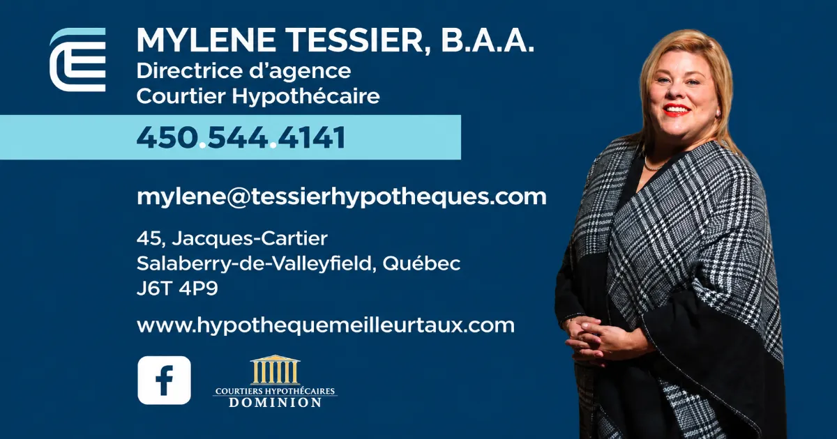 Mylène Tessier | Courtière hypothécaire à Salaberry-de-Valleyfield