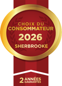Choix du Consommateur 2026 à Sherbrooke – 2 années consécutives